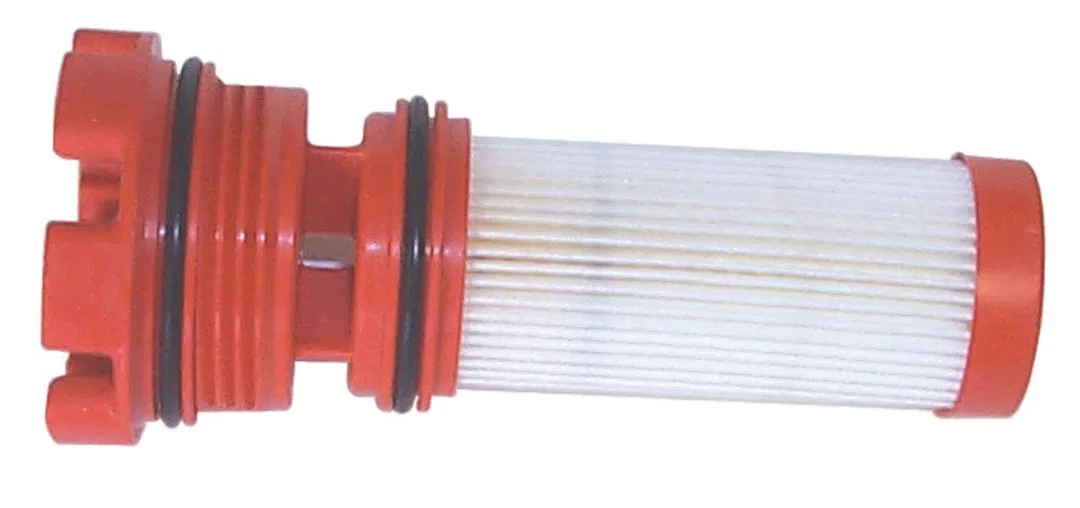 18-7981 – SIERRAMARINE Fuel Filter, OE Replacement In-Line Gasoline 4 Micron Element White Single Fits Mercruiser Ste...